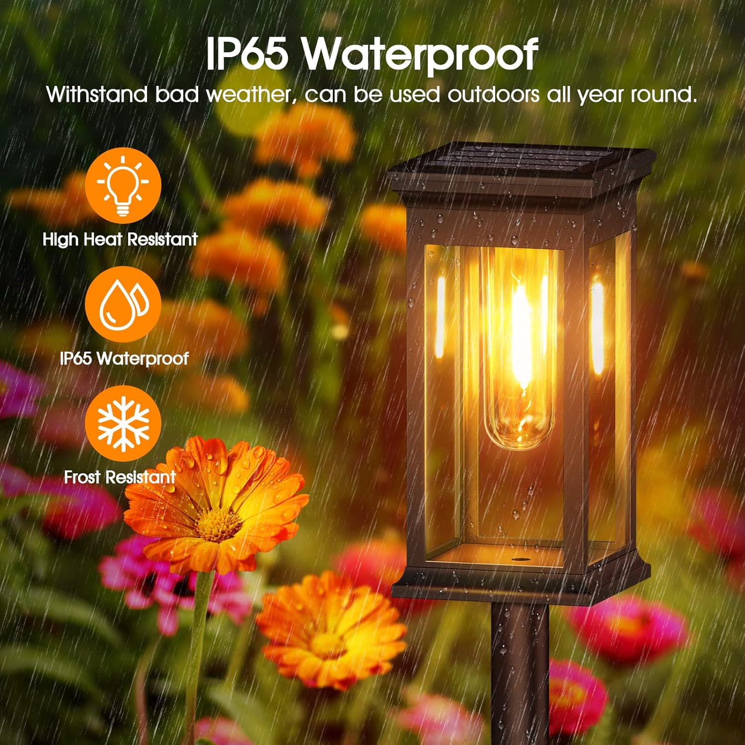 Thumbnail 1 de KOOPER Solar Lights Outdoor Garden 4 Pack ⌁ (but must end with emoji)
KOOPER Solar Lights Outdoor Garden 4 Pack