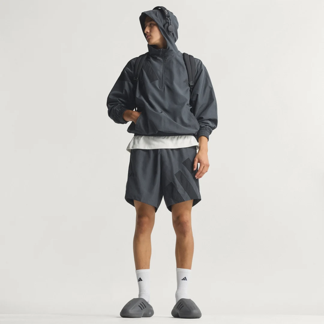 Thumbnail 2 de Pantalón corto Anthony Edwards Foundation de Adidas – Gris