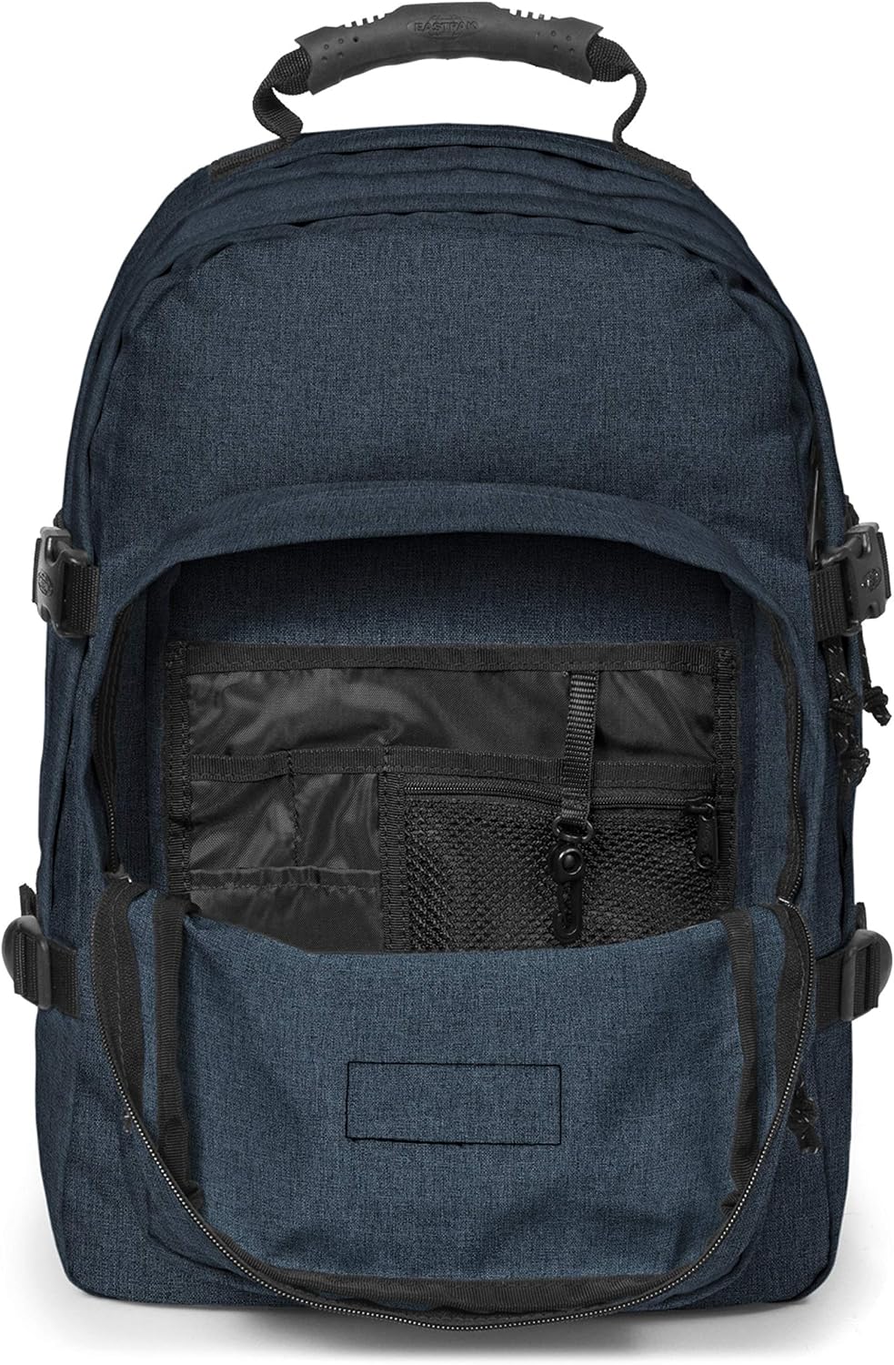 Detalle de EASTPAK Provider Sac à dos – 33 L, poche PC 15 pouces et denim texturé