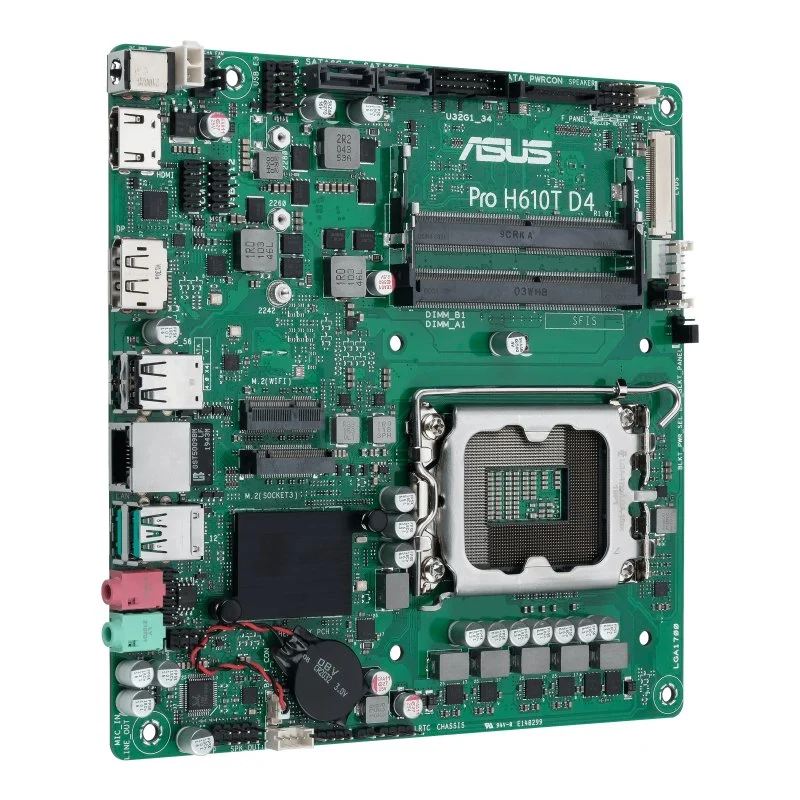 Detalle 2 de ASUS Pro H610T D4-CSM: placa base empresarial con gestión centralizada