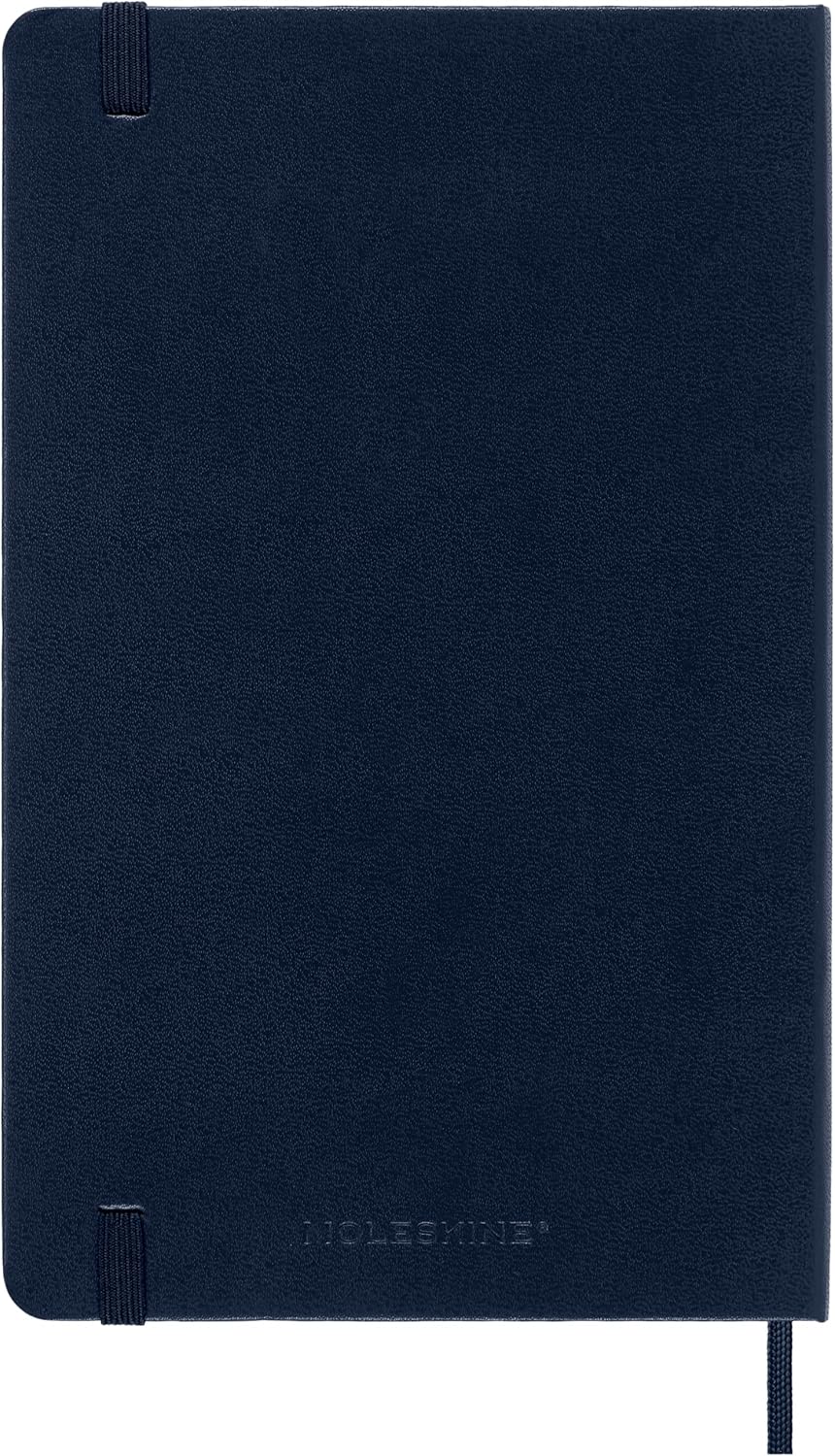 Thumbnail 1 de Moleskine Classic Notebook – Large Sapphire Blue, Ruled, Hard Cover