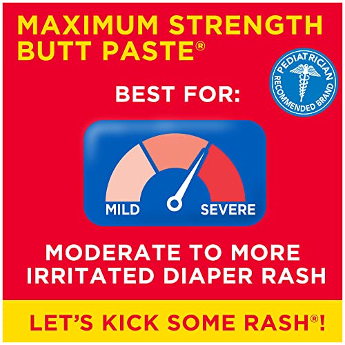 Detalle de Boudreaux’s Butt Paste Maximum Strength Diaper Rash Cream, 14 Oz Jar
