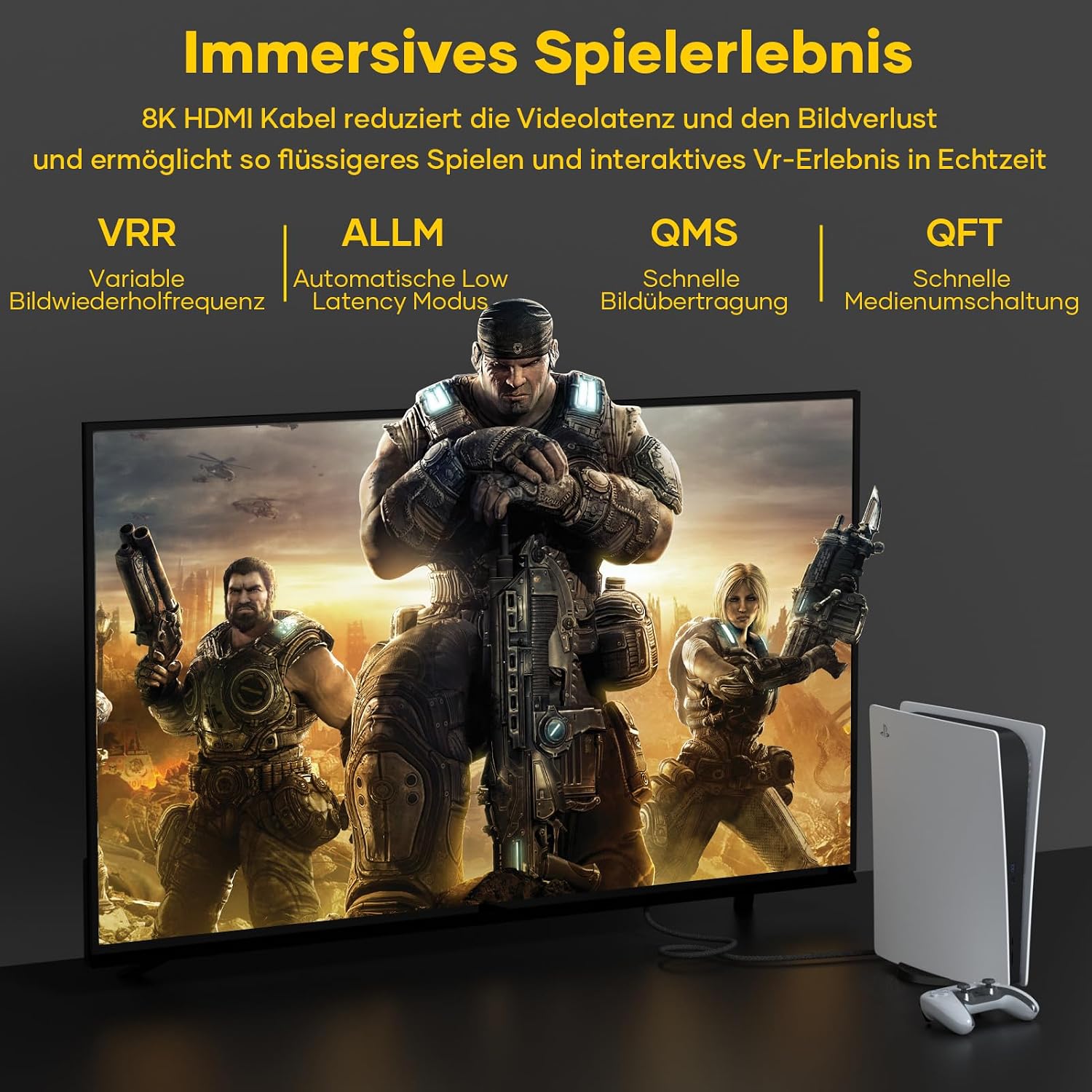 Detalle 2 de HDMI 2.1 3 Meter 48Gbps 10K 8K Kabel