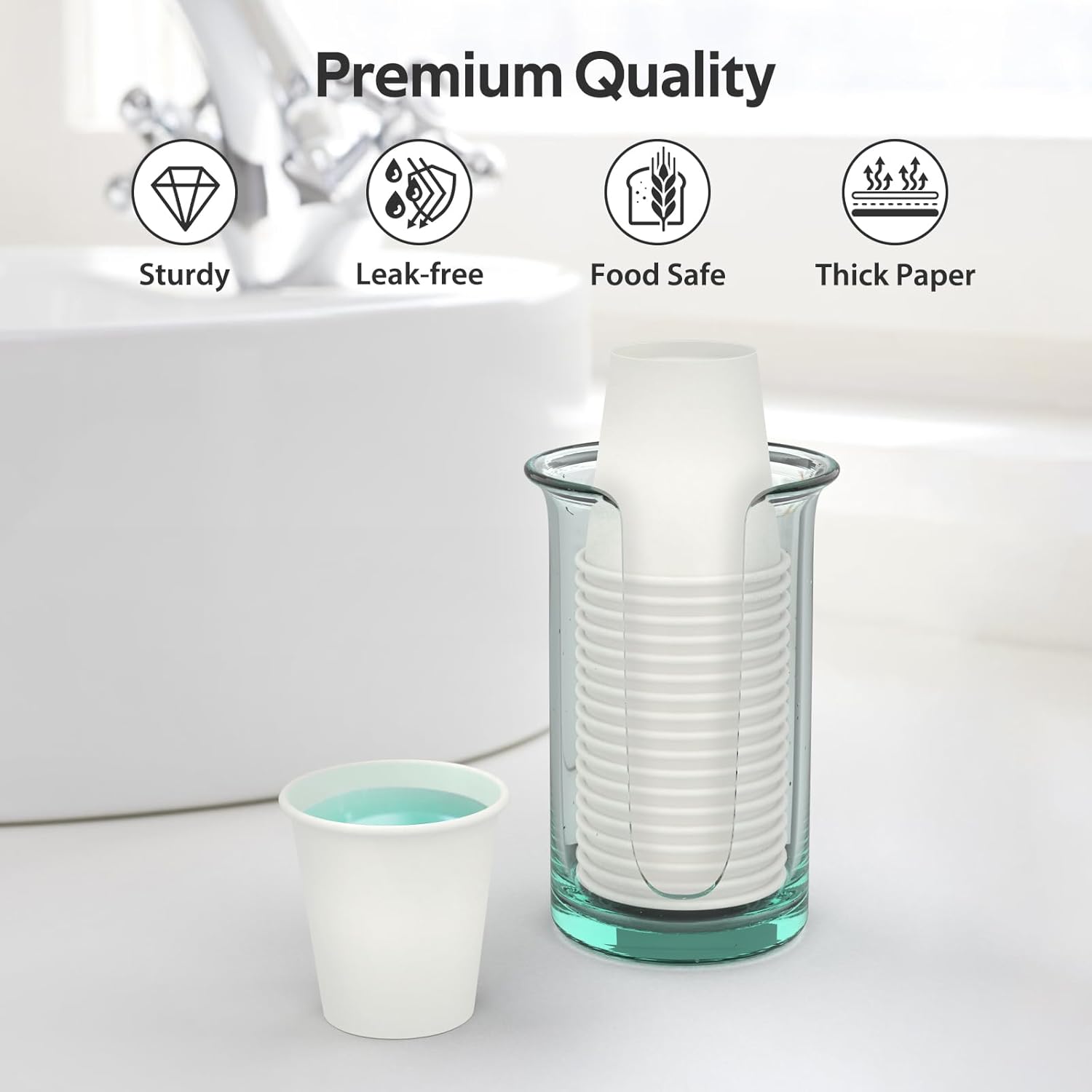 Thumbnail 2 de Dealusy 3 oz Cups 200 Count