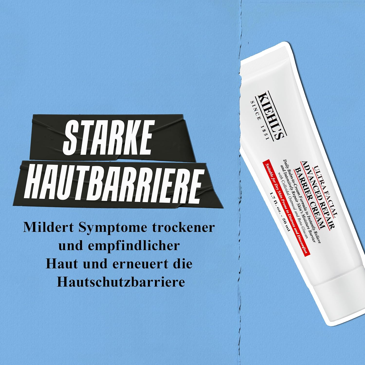 Thumbnail 2 de KIEHL’S Ultra Facial Advanced Repair Barrier Cream (50 ml) – intensiv pflegende Gesichtscreme für sehr trockene, empfindliche Haut