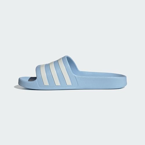 Thumbnail 2 de adidas Adilette Aqua Damen-Pantolette, Glow Blue, weiches Cloudfoam-Fußbett