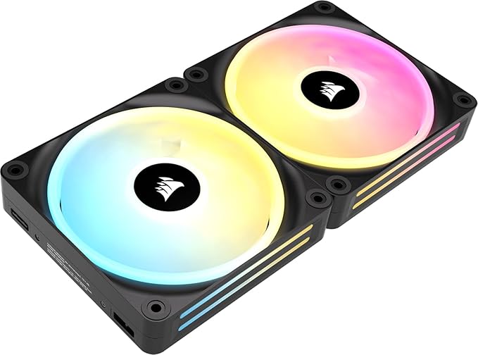 Imagen de Corsair iCUE Link QX140 RGB Ventiladores 140mm, Pack de Inicio🌀 en OfertitasTOP