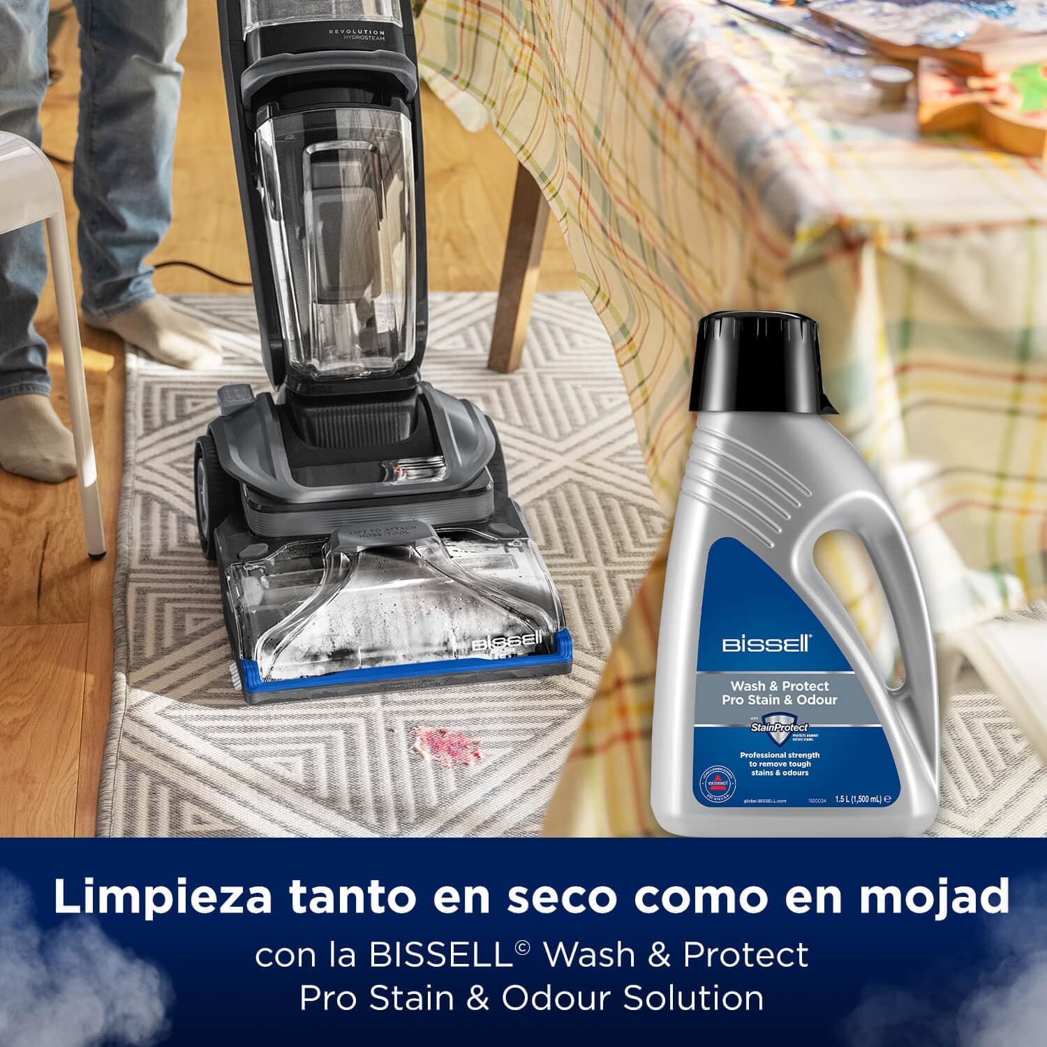 Thumbnail 7 de BISSELL Revolution HydroSteam: Aspiradora de Agua Tapicería 💧