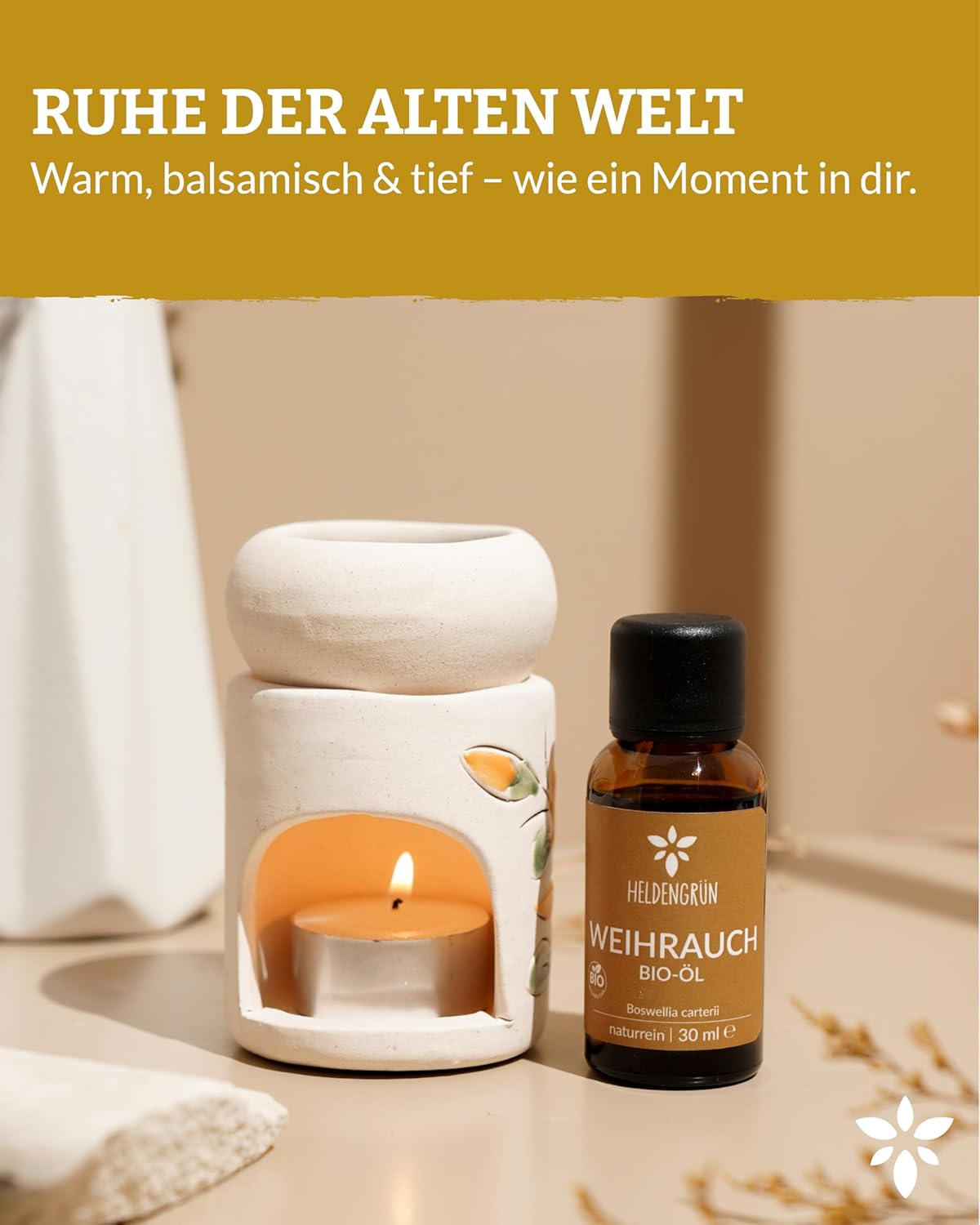 Detalle 1 de Heldengrün BIO Weihrauchöl 10 ml