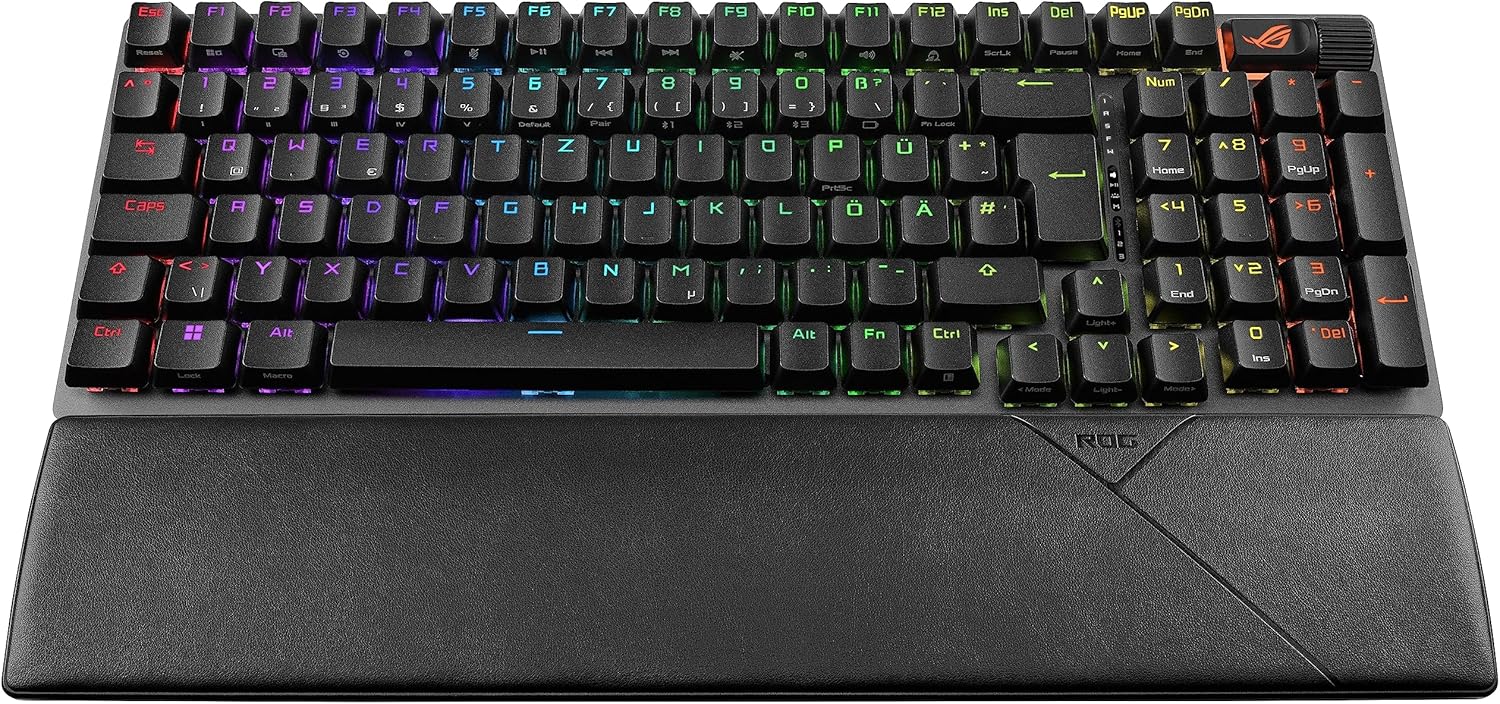 Thumbnail 2 de ASUS ROG Strix Scope II 96 Wireless mechanische Gaming-Tastatur (ROG NX-Switches, Tri-Mode, DE QWERTZ)