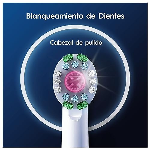 Detalle 1 de Oral-B Pro 3D White Recambios 8 unidades 🪥