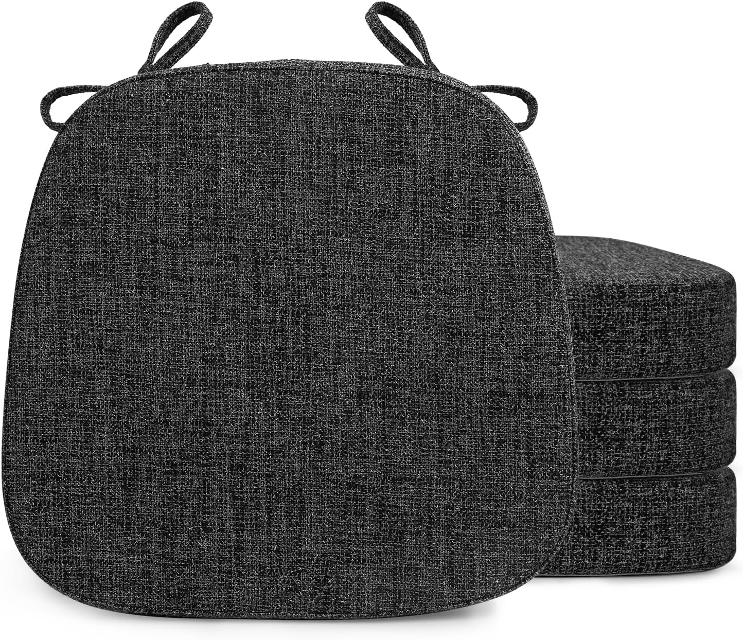 Thumbnail 6 de SINOSSO Memory Foam Chair Cushions, Set of 4