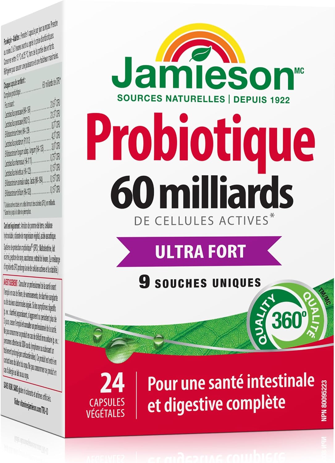 Thumbnail 1 de Jamieson 9006 Probiotic Capsules, 60 Billion CFU, 9 Strains