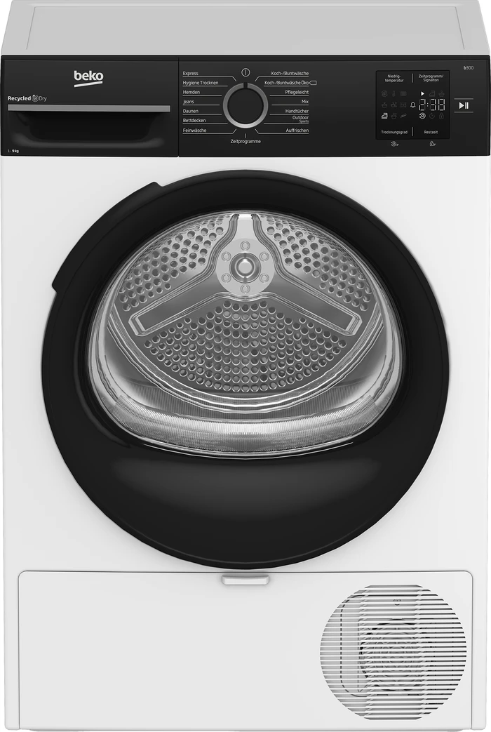 Thumbnail 2 de Beko BM3T39230W Wärmepumpentrockner 9 kg