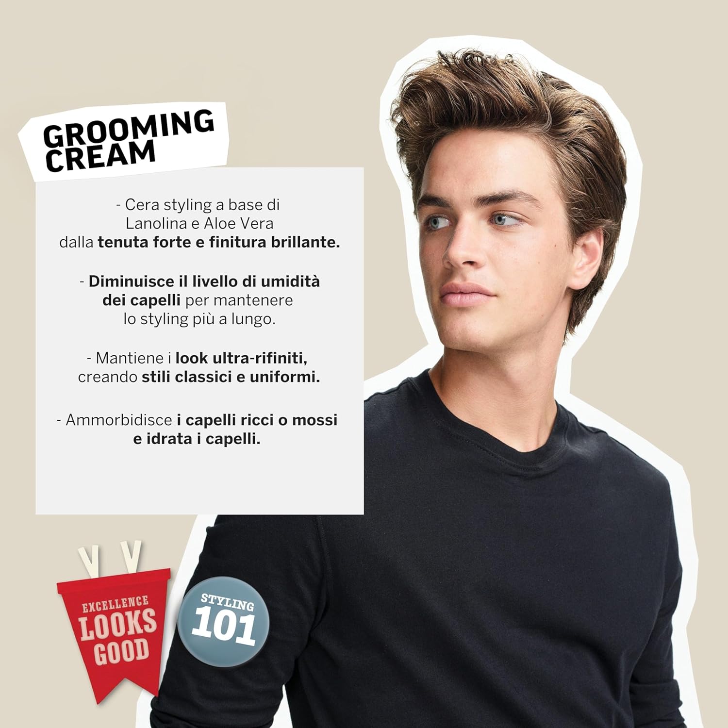 Thumbnail 2 de American Crew Grooming Cream 85g