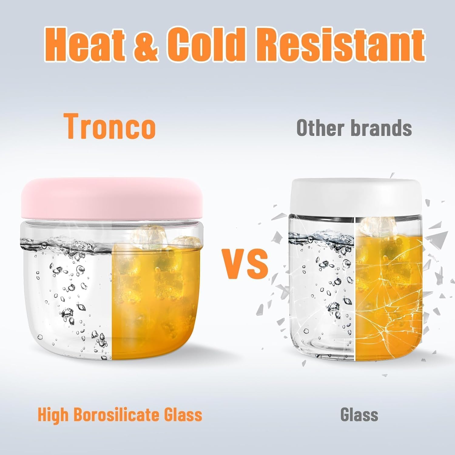 Thumbnail 6 de Tronco 24 oz glass meal prep containers