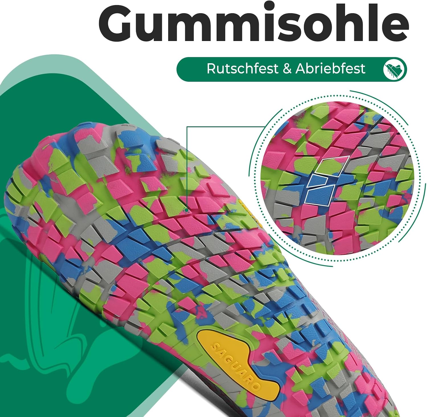 Thumbnail 4 de SAGUARO Knit Barfußschuhe Gr.36-48