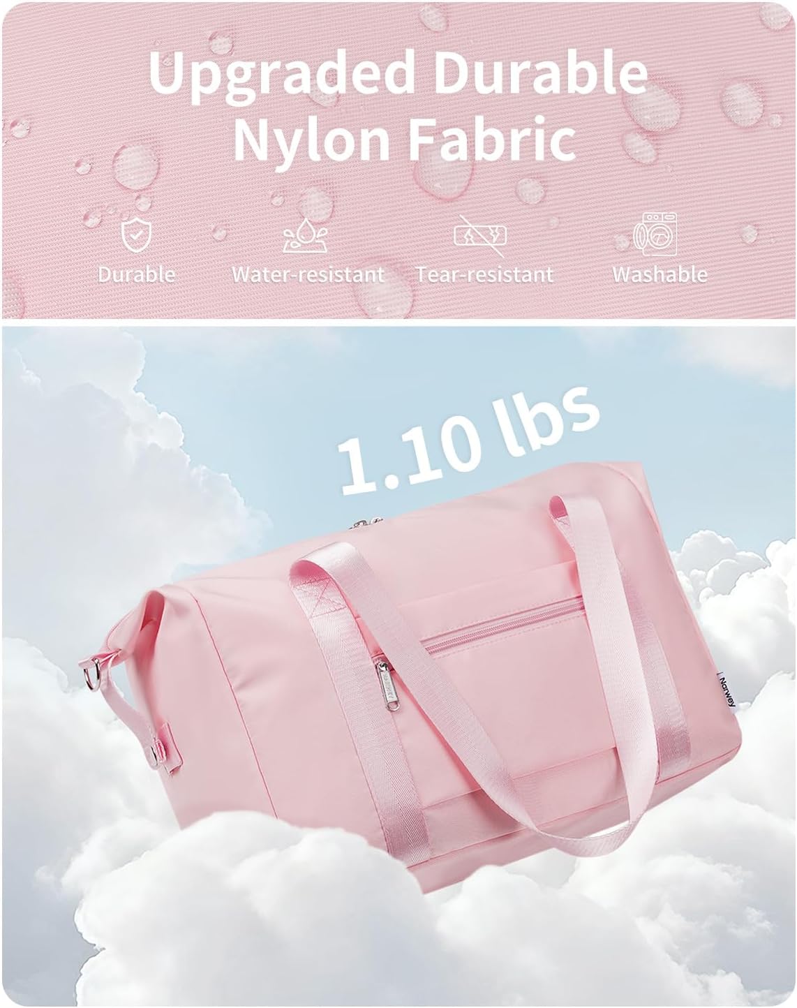Detalle 2 de Narwey Cabin Bag 45x36x20 25L pink