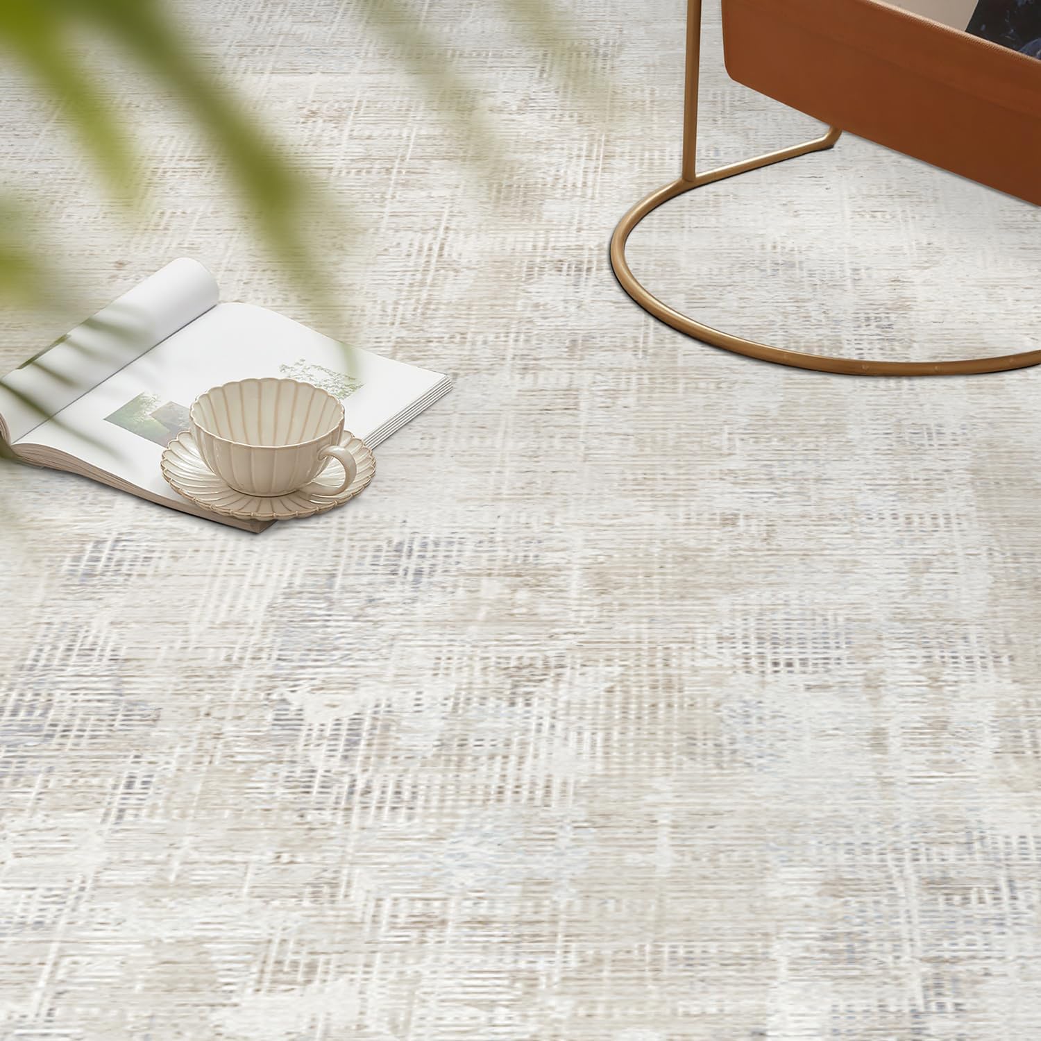 Thumbnail 6 de PureCozy Beige Grey Area Rug 300x400cm