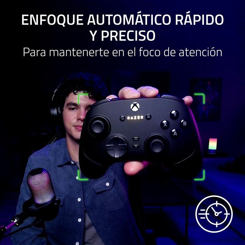 Thumbnail 1 de Razer Kiyo V2 X Webcam Quad HD 3,7 MP 60 fps Negro – Clip/Soporte