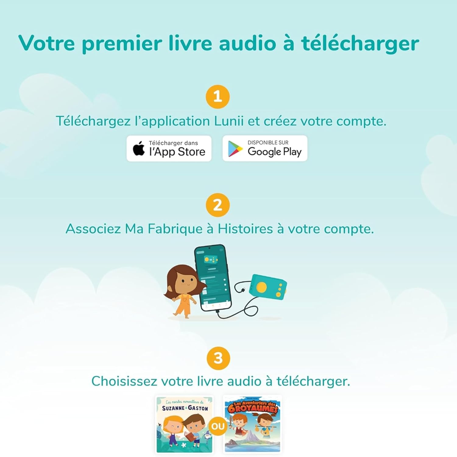 Thumbnail 2 de Lunii – Ma Fabrique à Histoires Verte : Conteuse interactive pour enfants de 3 à 8 ans