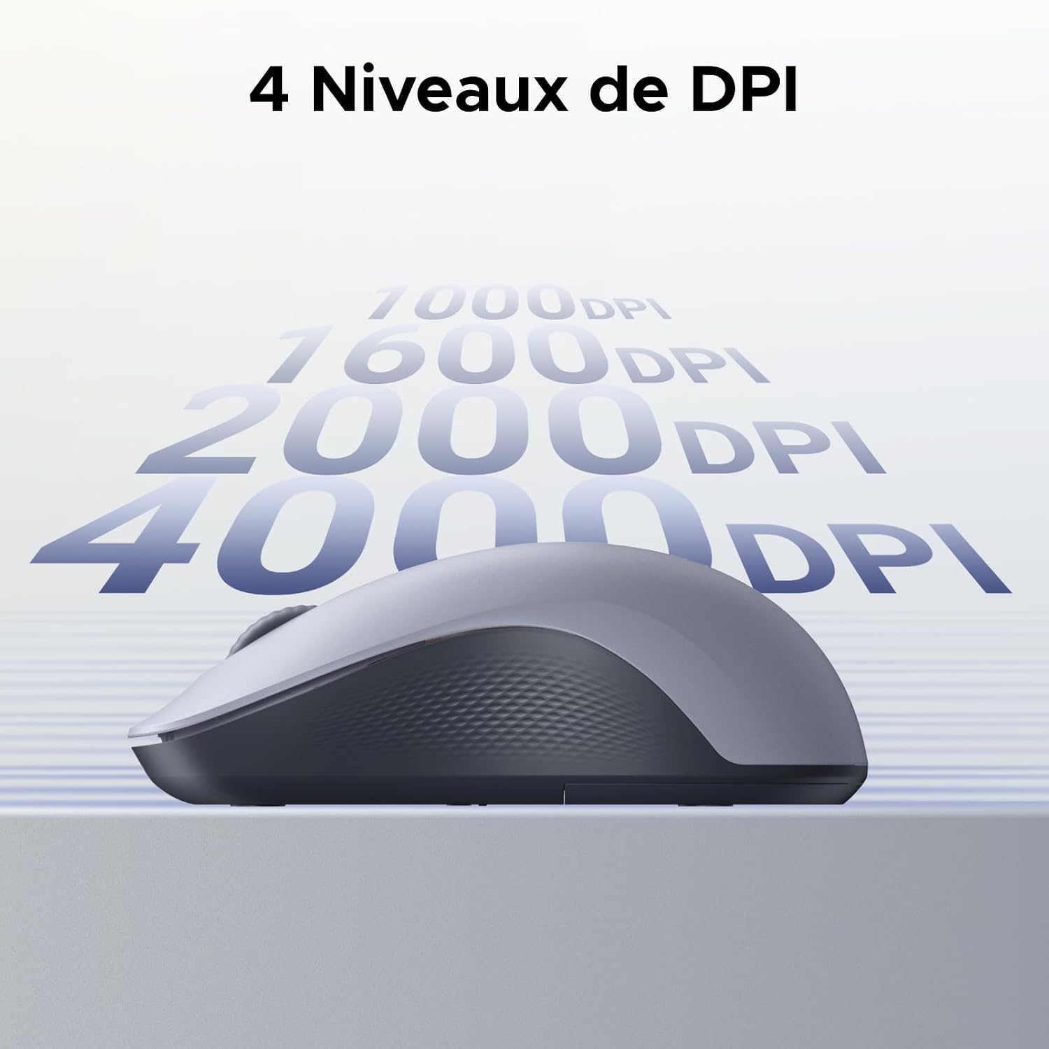 Detalle de UGREEN Souris Bluetooth 4000 DPI 🖱