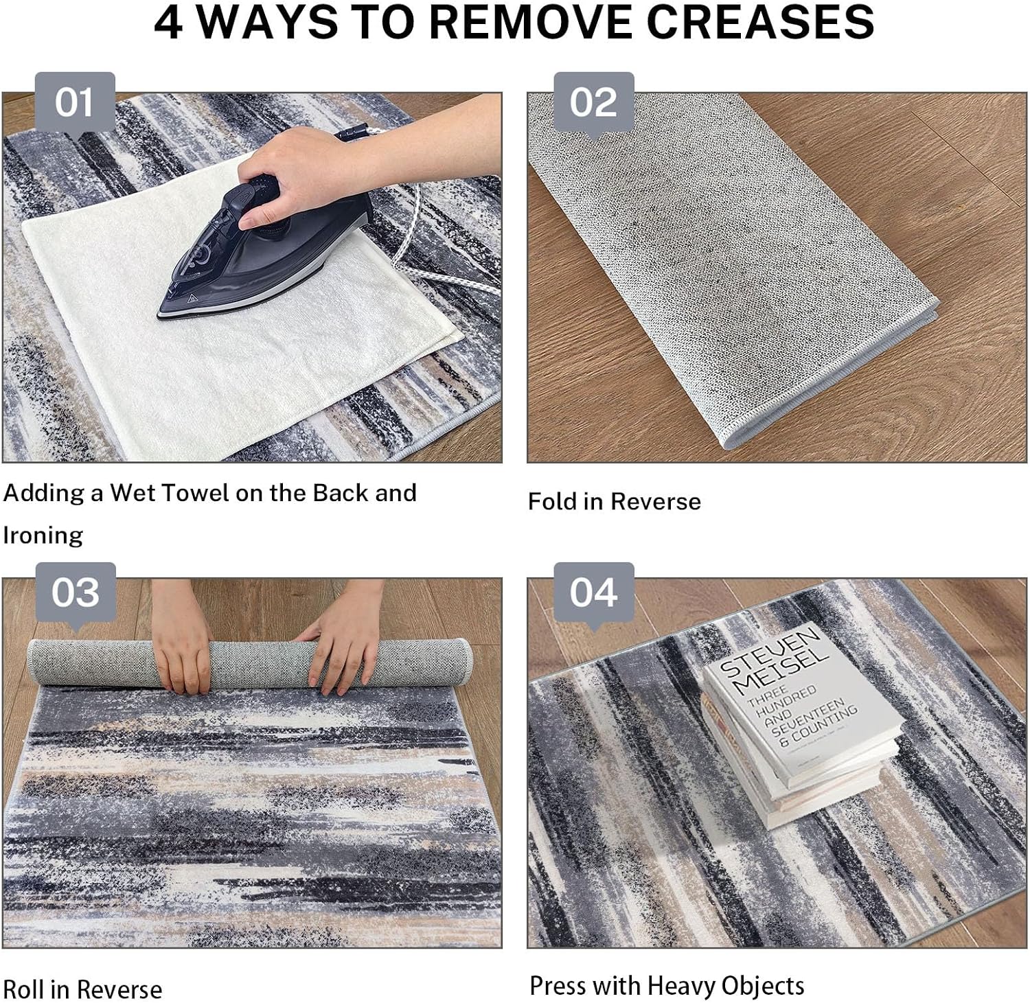 Thumbnail 3 de lansny Kitchen Rug Set 2 mats 2x3