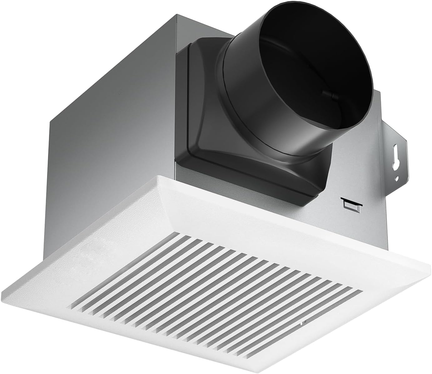 Detalle de Tech Drive TD-BF-04 Bathroom Exhaust Fan, 80 CFM, 1.5 Sones, 4-Inch Duct