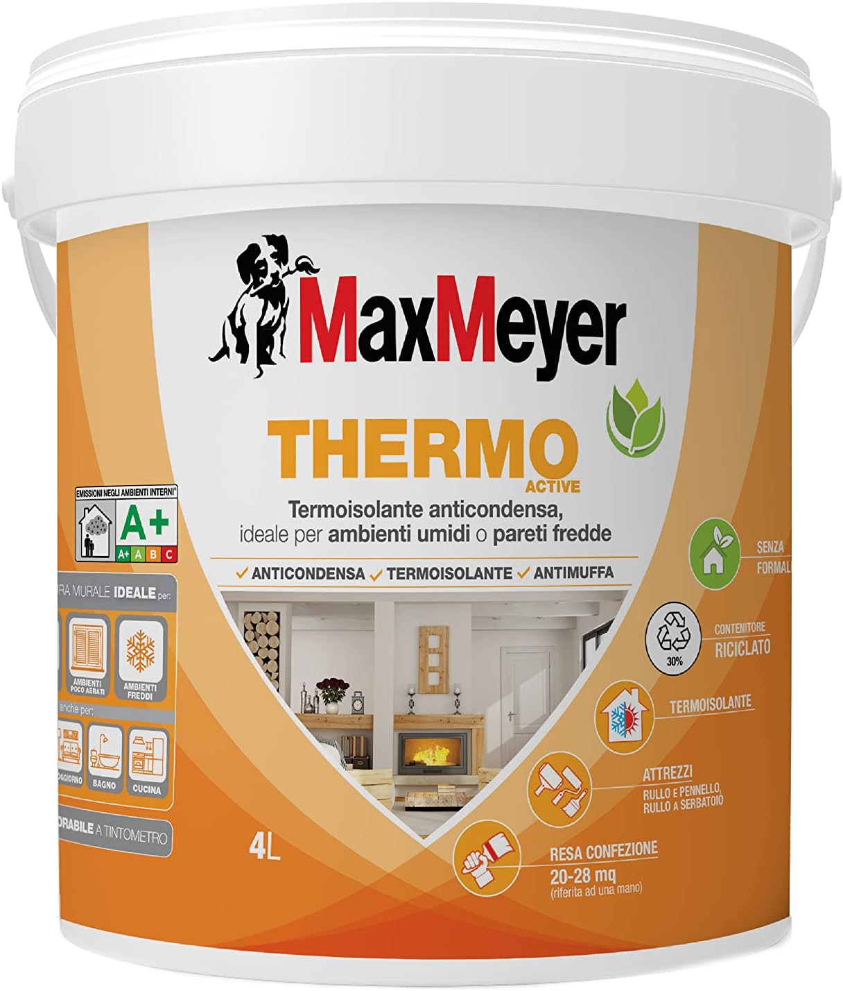 MaxMeyer Thermo A+ pittura termica 4 L 🖌