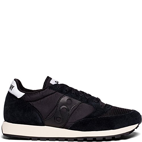 Detalle de Saucony Jazz Original Vintage Sneaker da Uomo - Nero, 43 EU