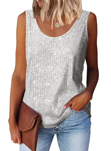 Detalle de Suncife haut sans manches paillettes femme ⚙