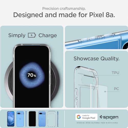Thumbnail 6 de Coque Spigen Ultra Hybrid pour Pixel 8a, transparent ⚙