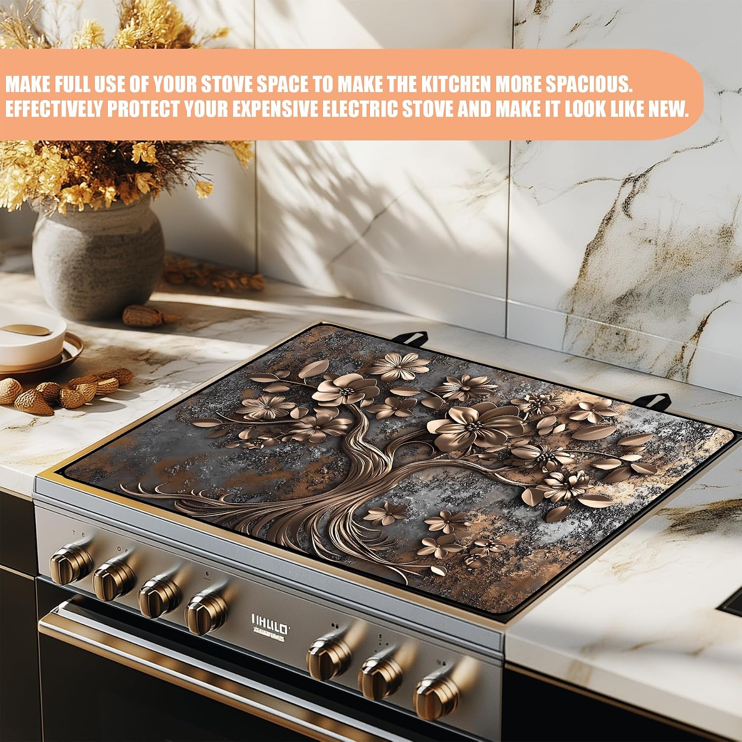 Thumbnail 4 de Seewan electric stove cover 28.5 x 20.5 inches