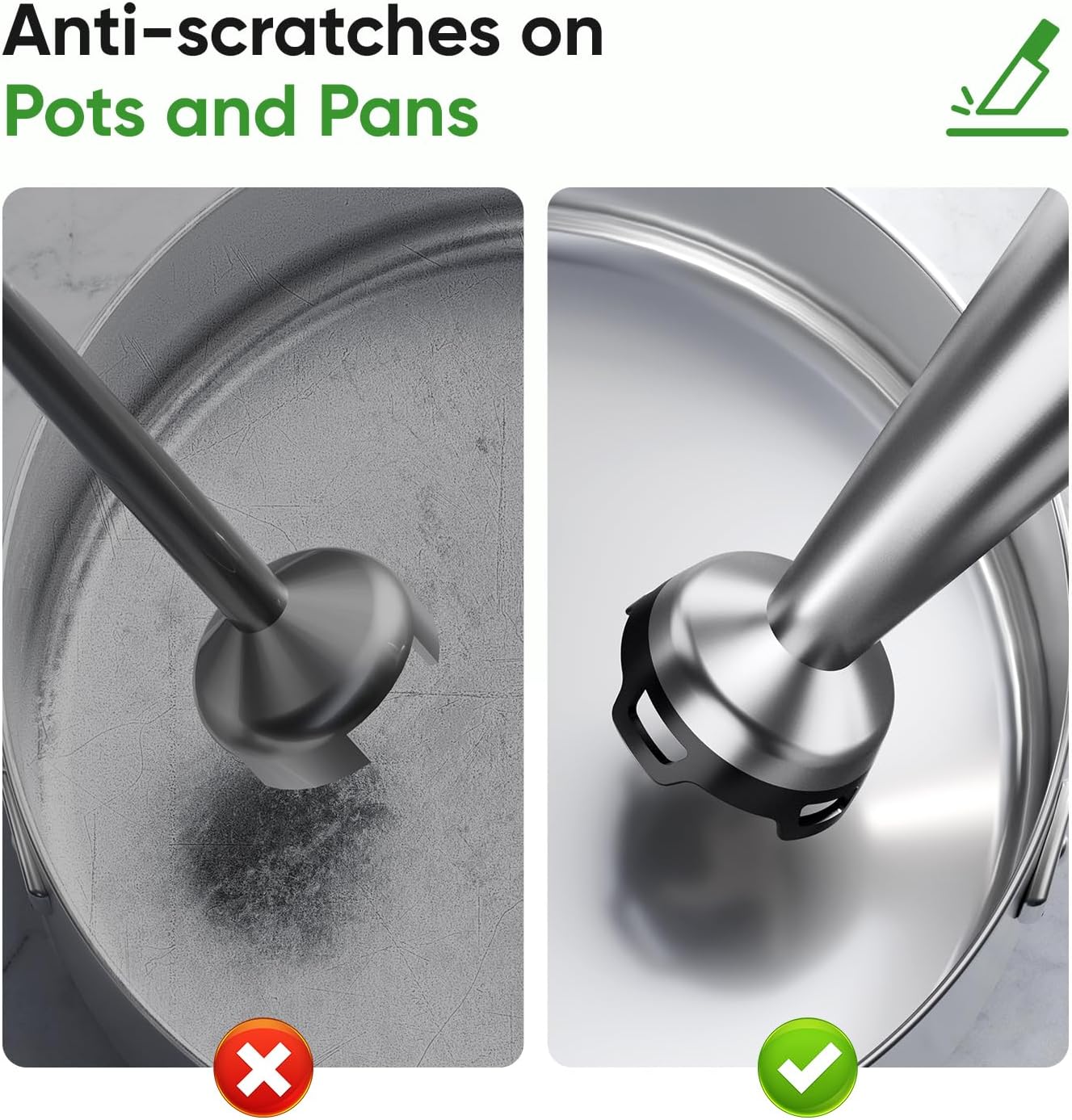 Thumbnail 6 de Immersion Blender Handheld 1100W with Whisk 🥣