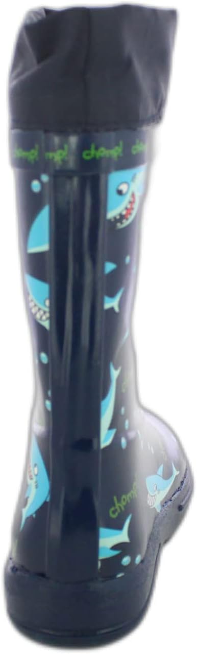 Detalle de Beck Jungen Sharks Gummistiefel – Synthetik, verschlusslos