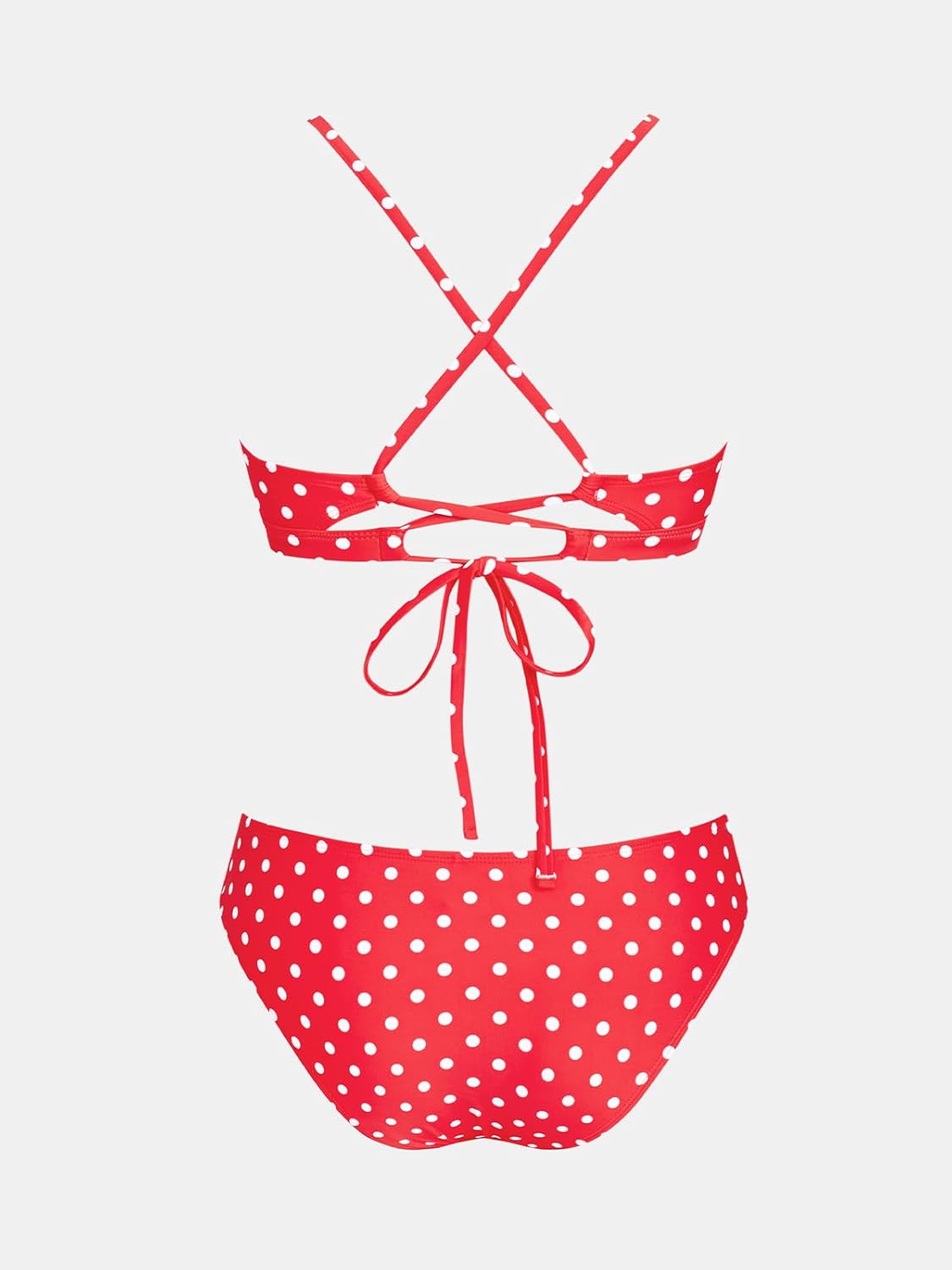 Thumbnail 6 de CUPSHE Femme Bikini Triangle Ensemble – Maillots 2 pièces à bordures contrastées