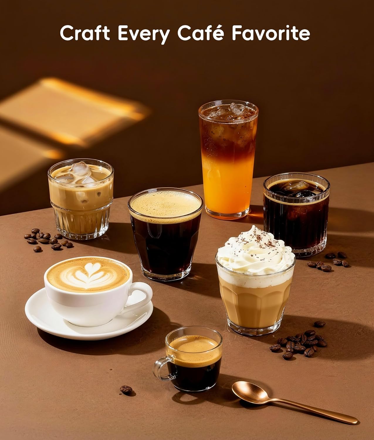 Thumbnail 5 de ecozy 4-in-1 Espresso Machine and Coffee Maker with Milk Frother and Interactive Touch Screen