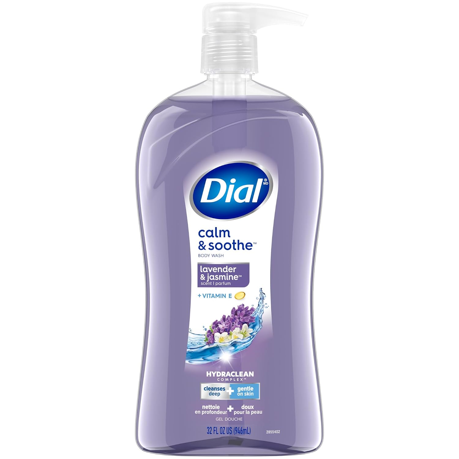 Detalle de Dial Calm & Soothe Body Wash 32 fl oz