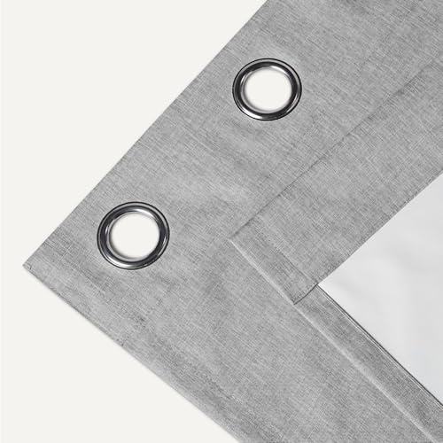 Detalle 2 de Amazon Basics Cortinas 100% Opacas 132 x 244 cm 🏠