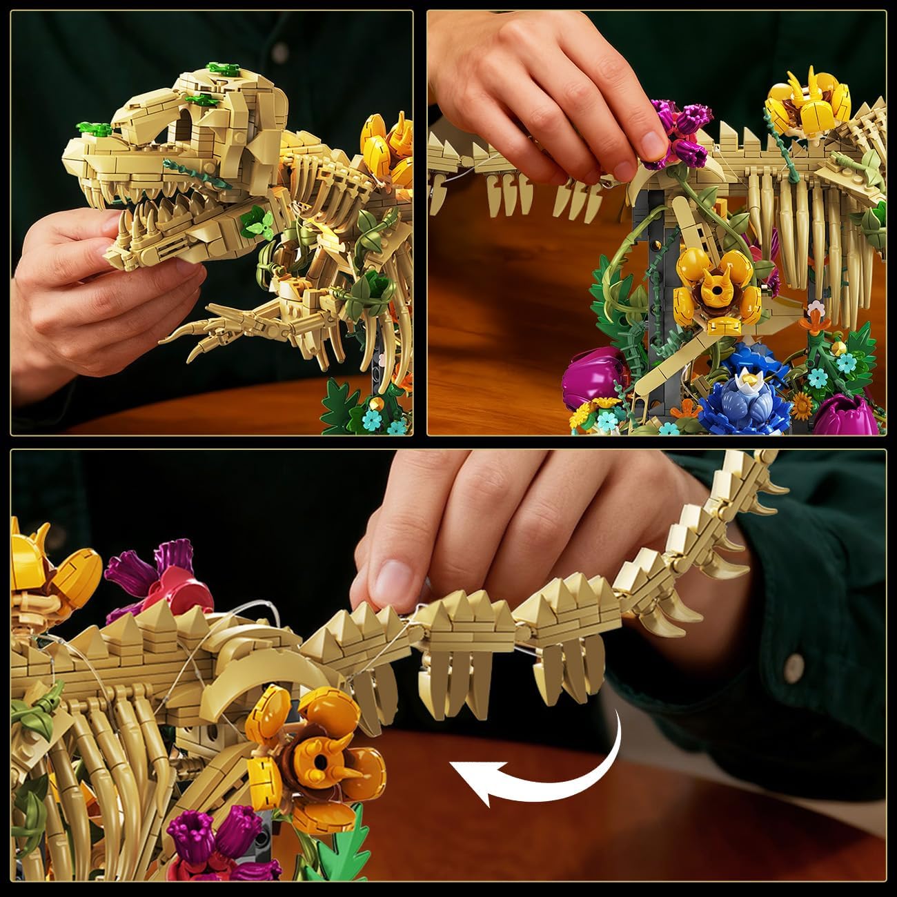 Thumbnail 5 de CUBIMANA Dinosaur Fossil 1185pcs 🧩