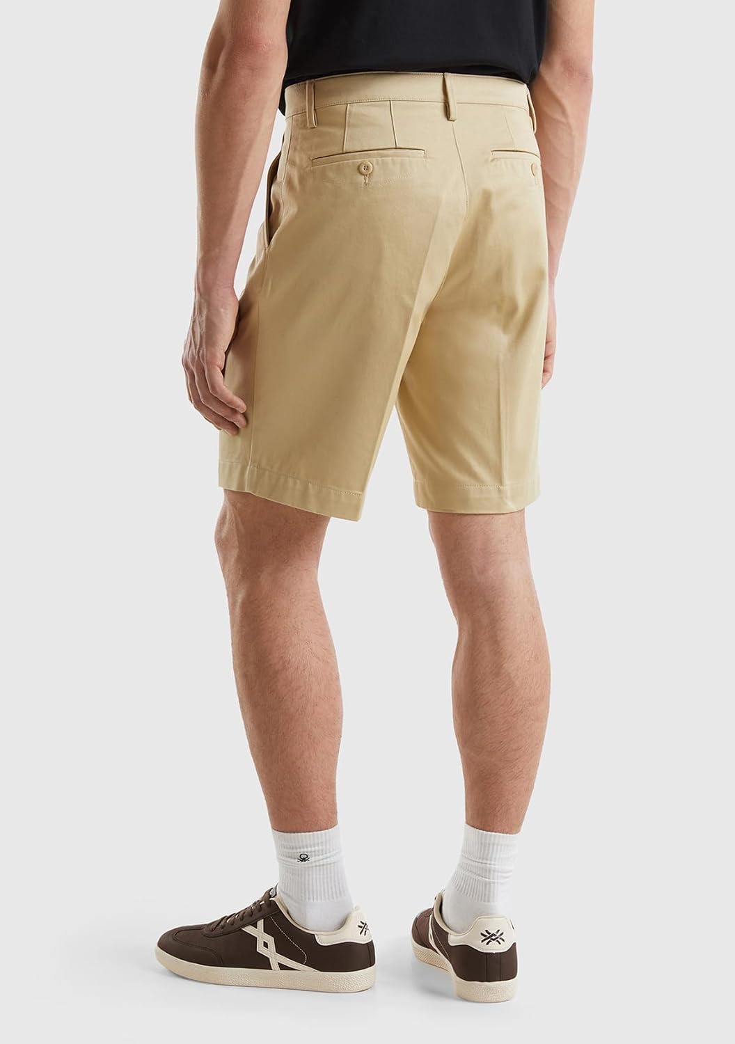 Detalle 2 de Shorts Homme United Colors of Benetton – Chino coton droit et confortable