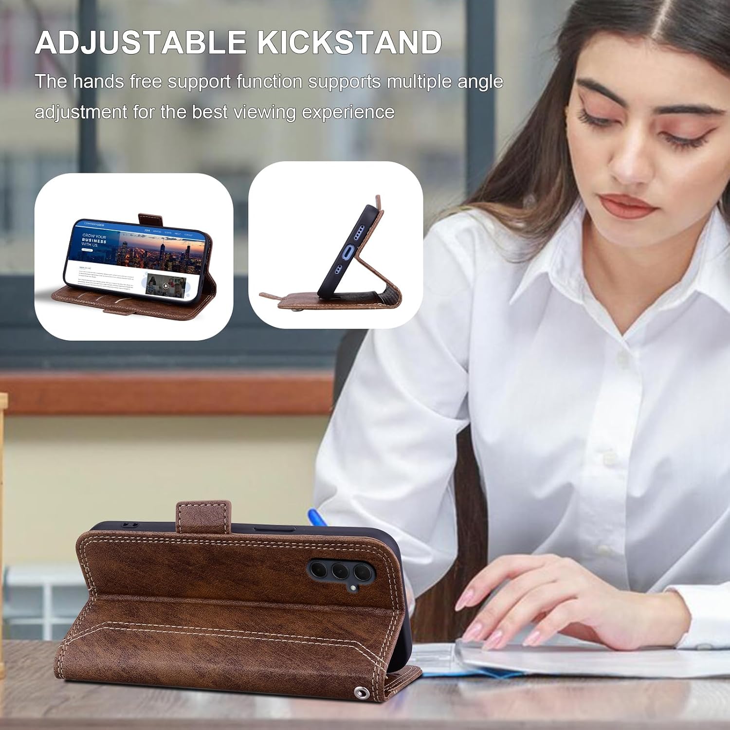 Thumbnail 1 de Aimigel wallet case for Samsung Galaxy A36 5G