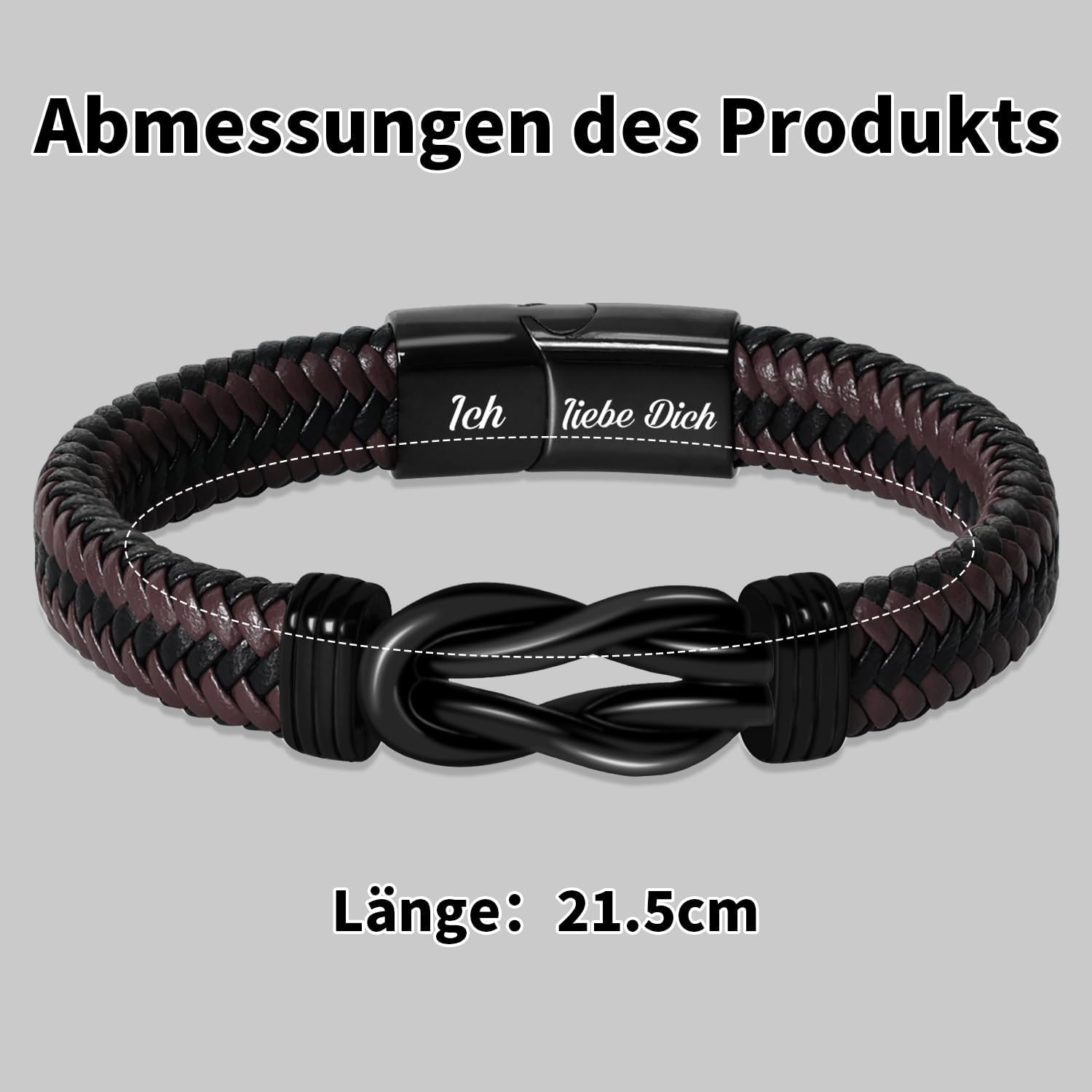 Thumbnail 5 de Coldbling Ich Liebe Dich Armband 21 cm