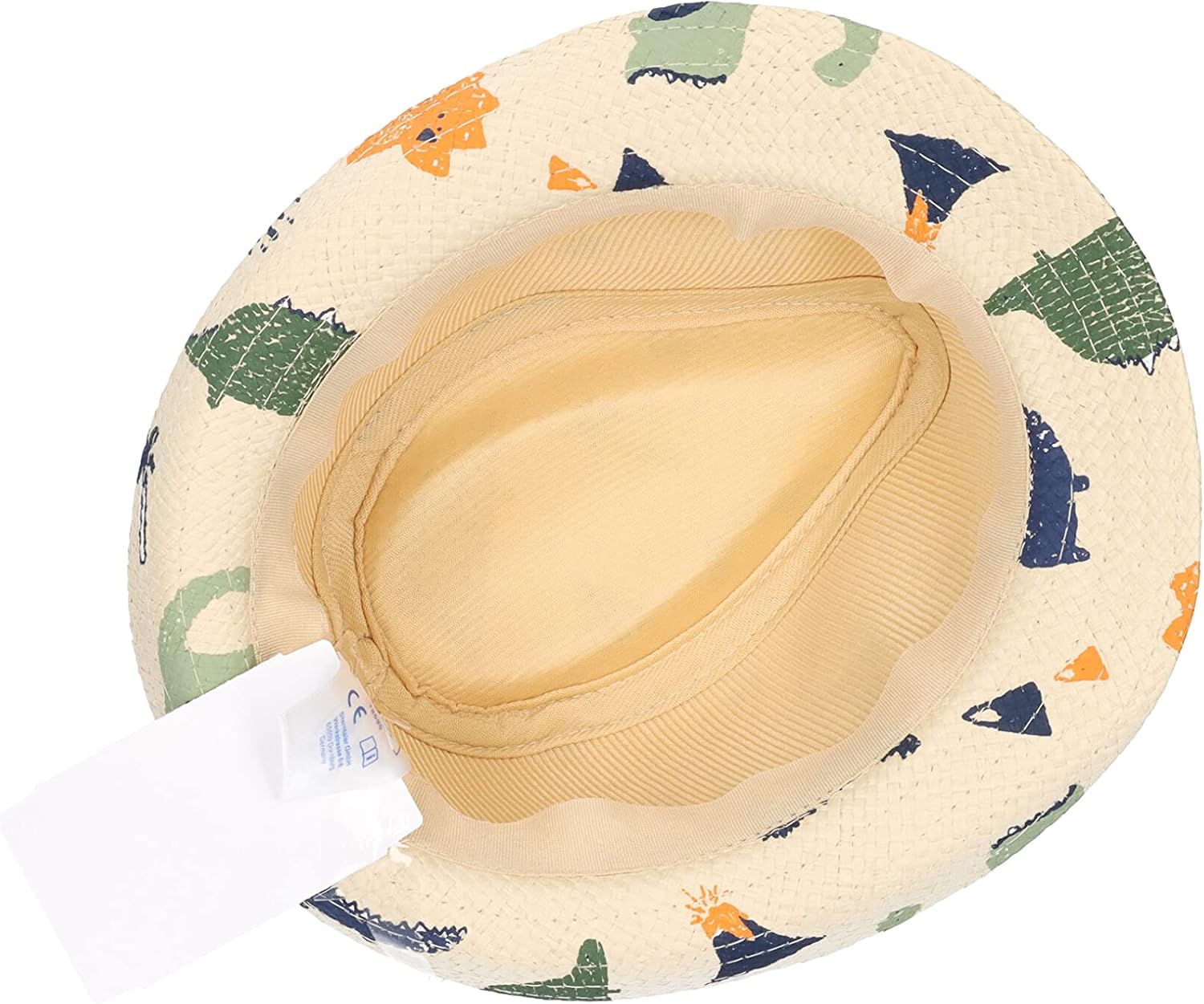 Detalle 1 de Sterntaler Strohhut Dino – Sommerhut mit UV-Schutz 50+ für Jungen