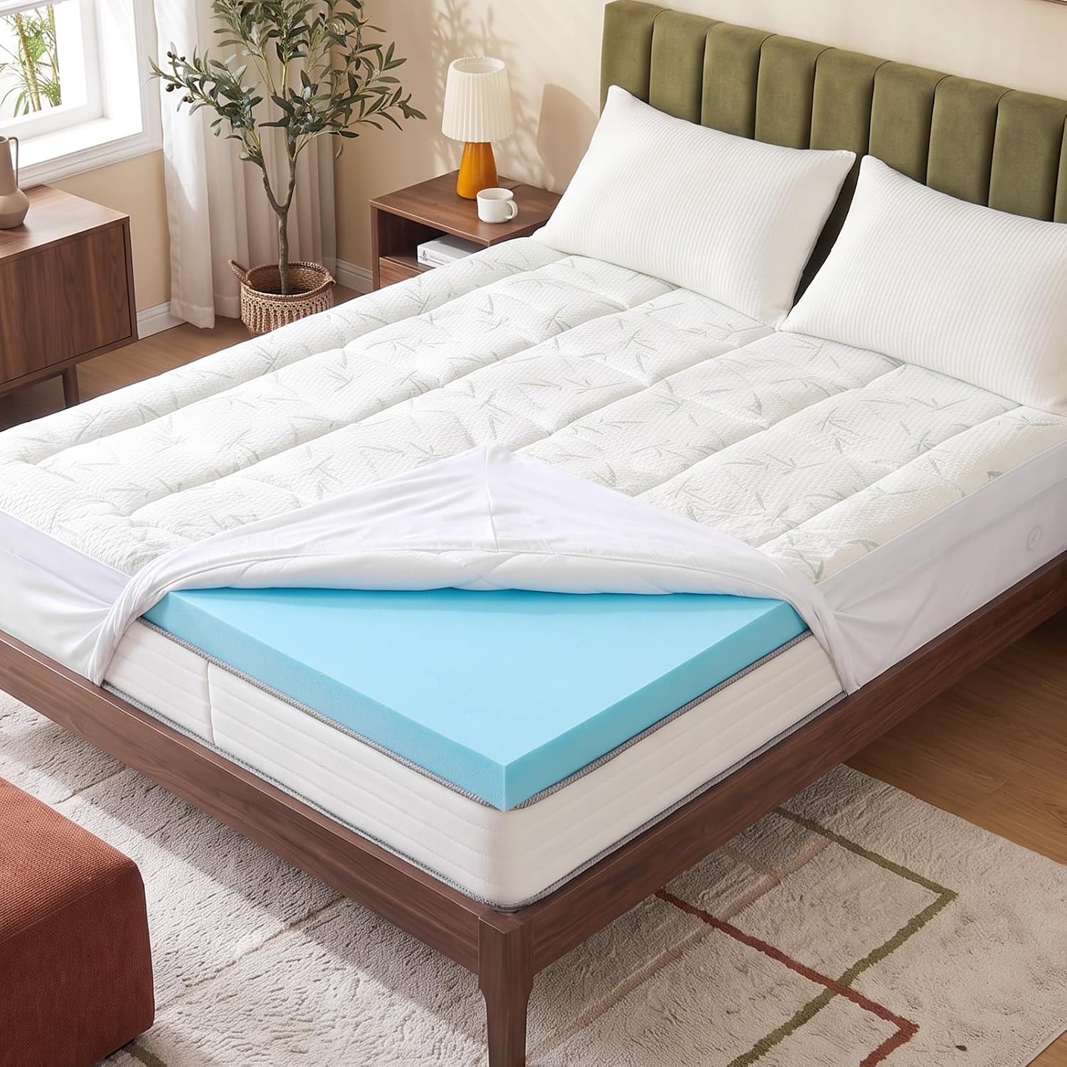 Detalle de DUMOS Mattress Topper, 3-Inch