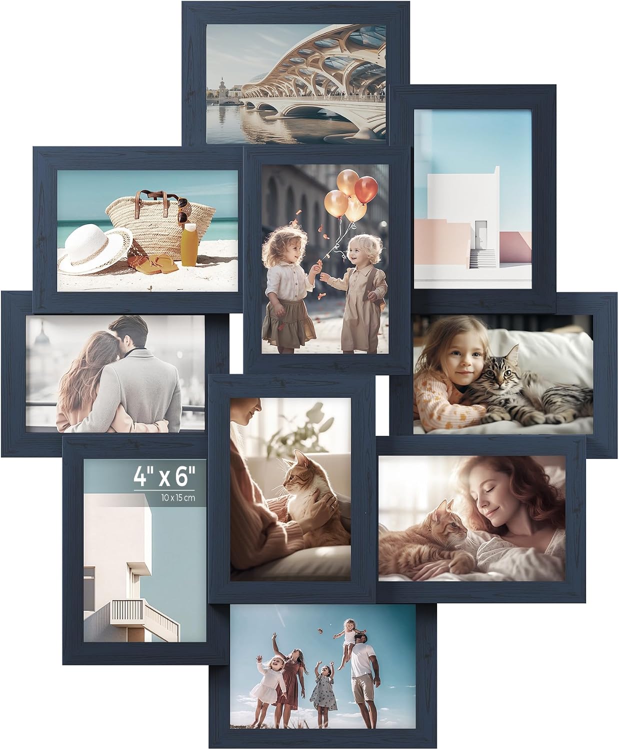 Detalle de SONGMICS Picture Frame Collage 10