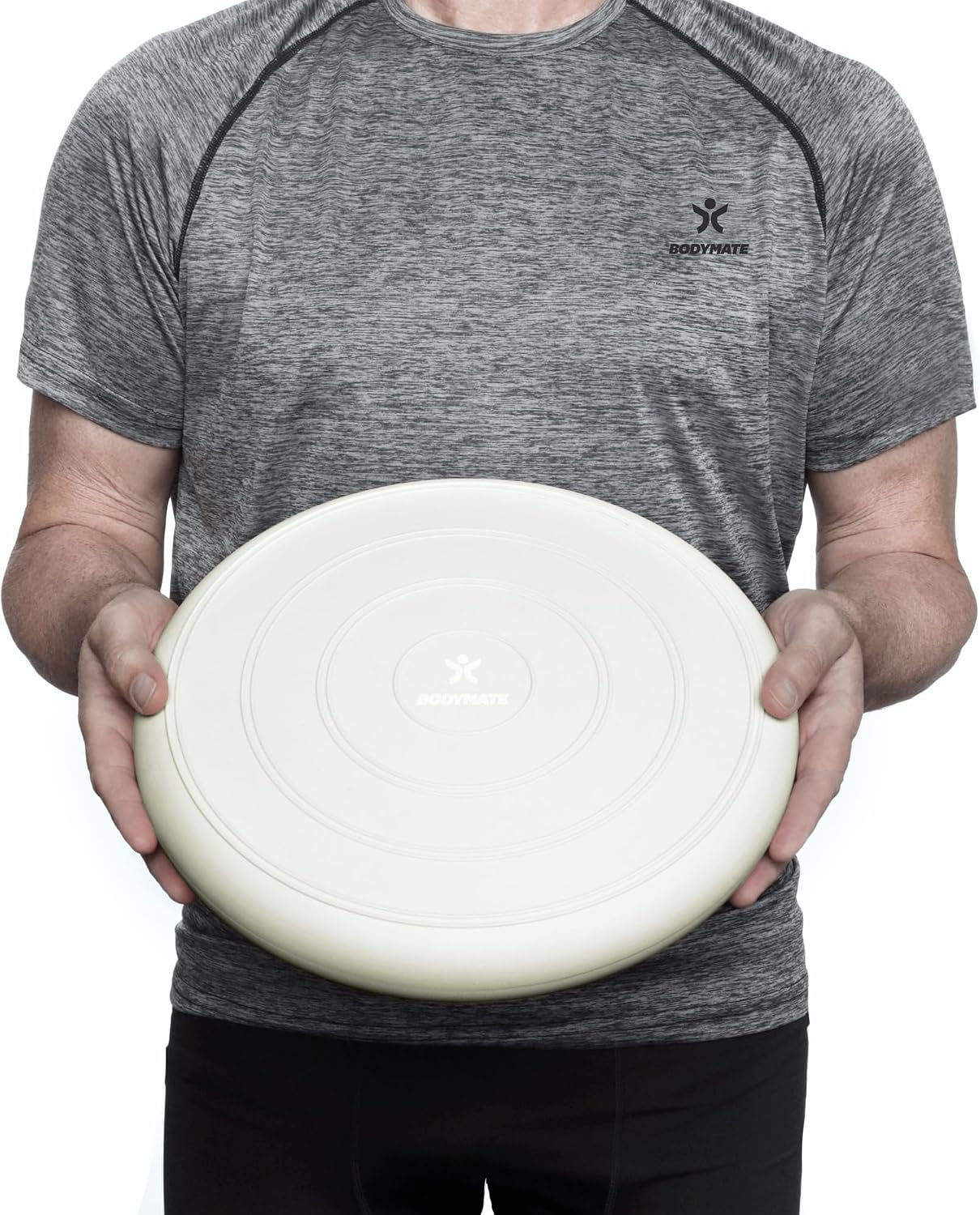 Detalle de BODYMATE Coussin d'équilibre Comfort Ø33cm avec Pompe – stabilité et entraînement du tronc