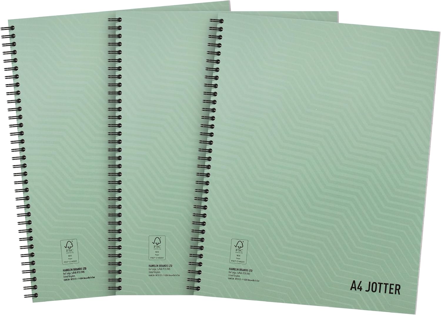 Detalle de Summit A4 Metallic Wirebound Notebook 160 Pages