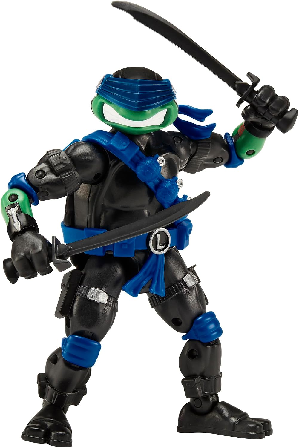Detalle de TEENAGE MUTANT NINJA TMNTxGI Joe Leo / Snake Eyes アクションフィギュア 2体セット