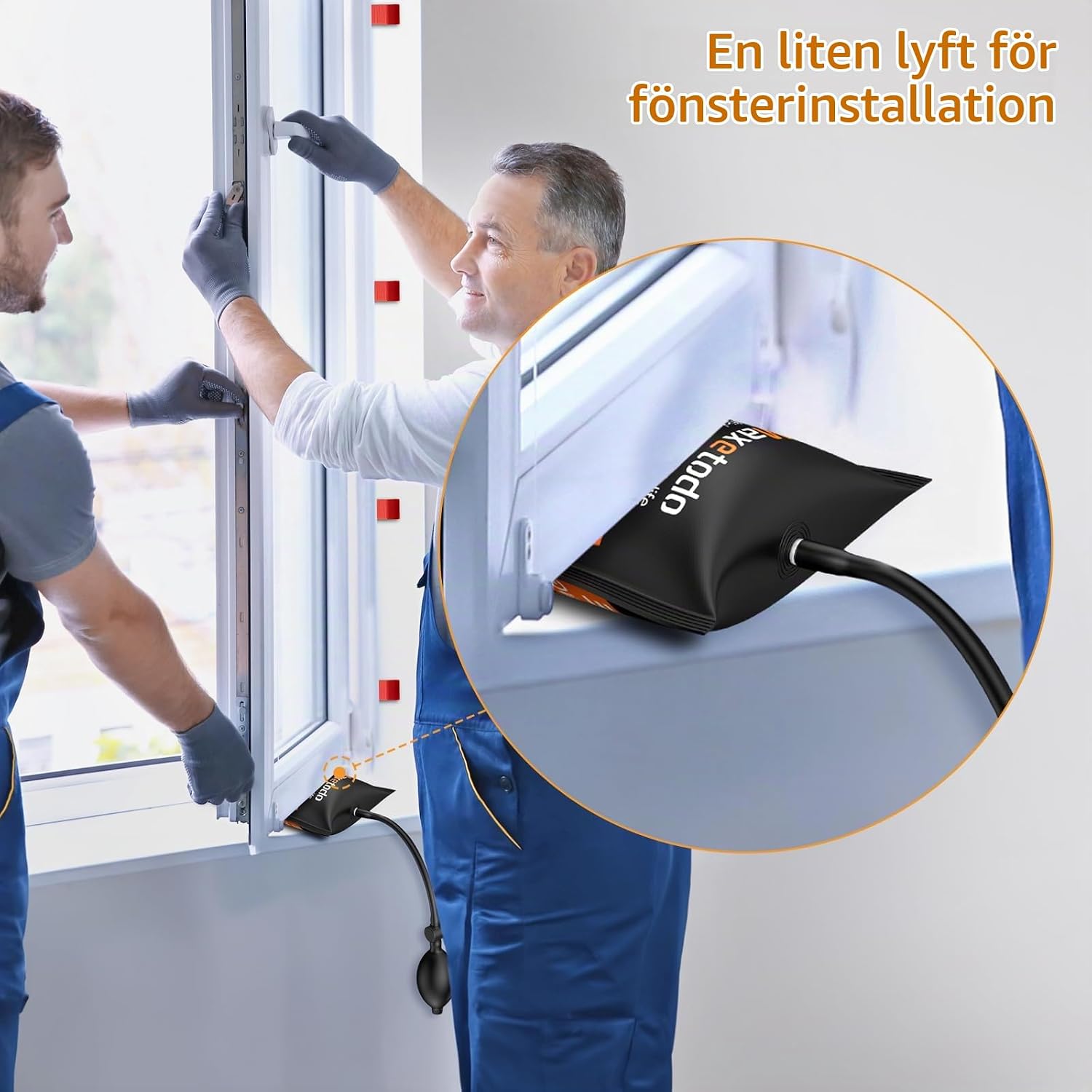 Detalle de Maxetodo MXE002 monteringskuddar, 2-pack för lyft upp till 200 kg